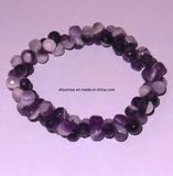 Gemstone Natural Crystal Jewelry Bracelet Semi Precious Stone <Esb01254>